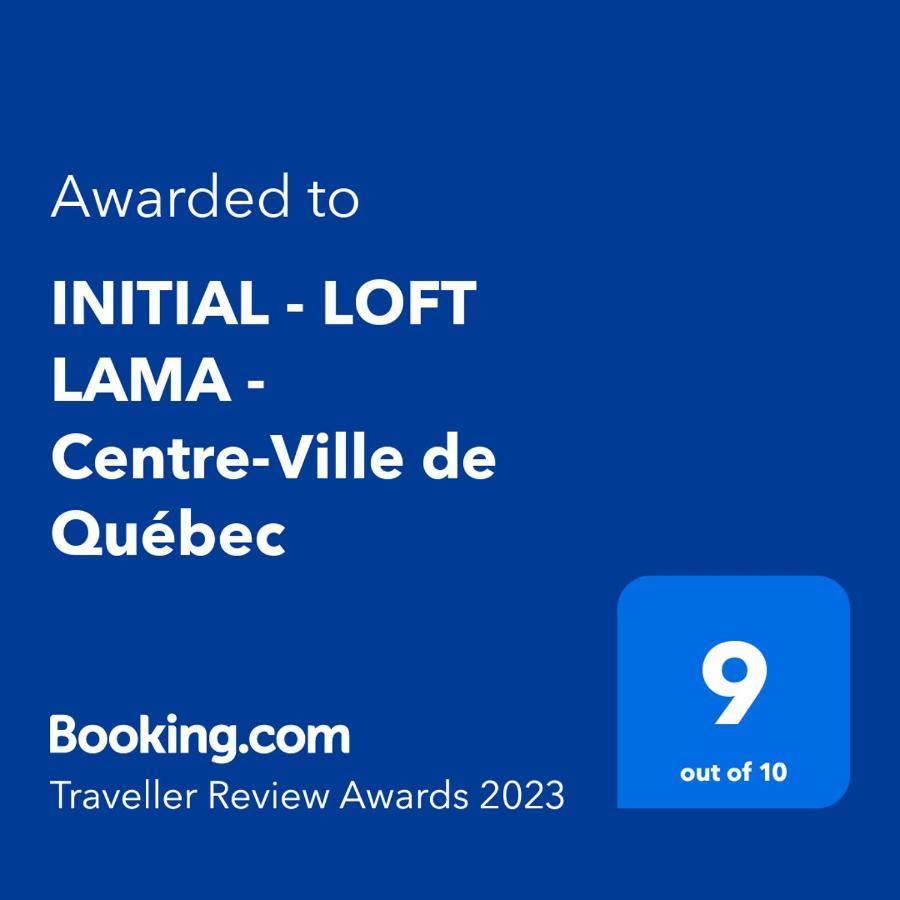 Initial - Loft Lama - Centre-Ville De Quebec Zewnętrze zdjęcie
